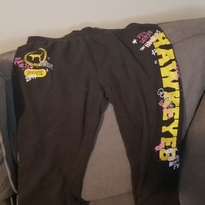 Iowa Hawkeye sweatpants by pink